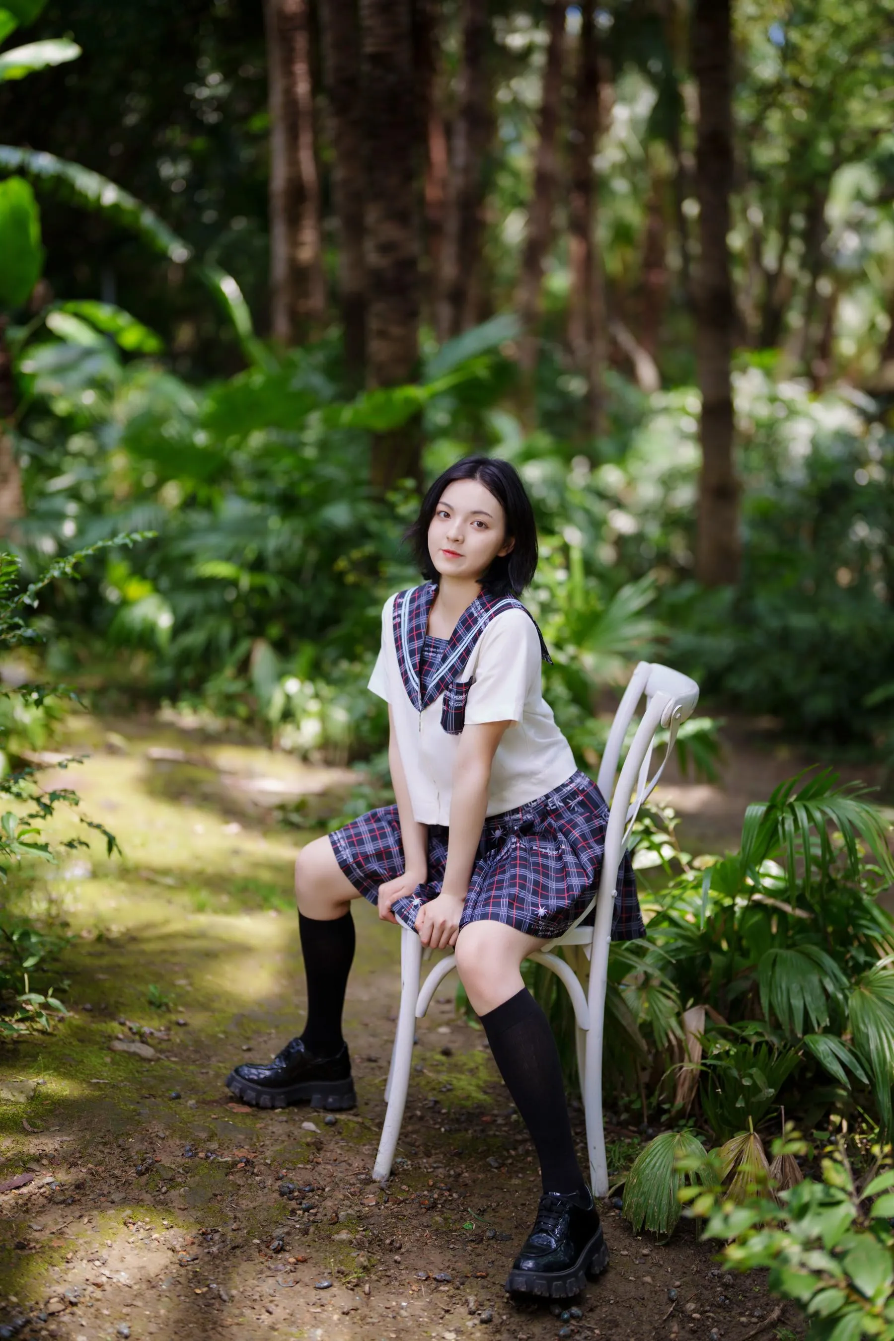 [YITUYU艺图语]2021.11.12 花田里的JK少女 dudu [51P]插图4